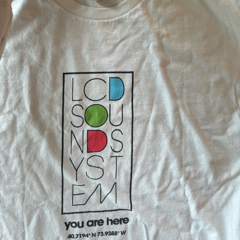 LCD Soundsystem tee